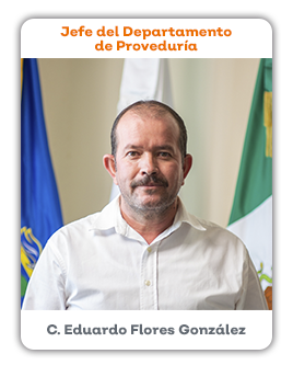 Jefe del Departamento de Proveduría