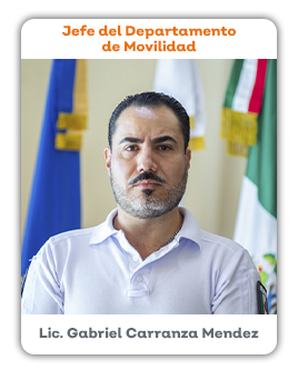 Jefe del Departamento de Movilidad